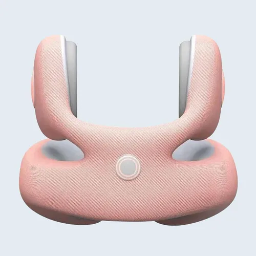Travel Pillow Ergonomic Neck Pillow For Long Flights M Pink