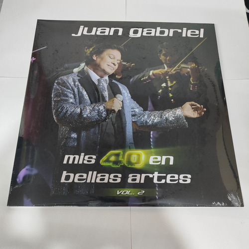 Juan Gabriel - Mis 40 En Bellas Artes Vol.2 En 2 Lp Vinilo
