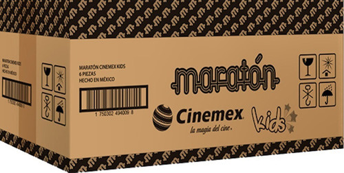 Maratón Cinemex Kids (caja Con 6 Piezas)