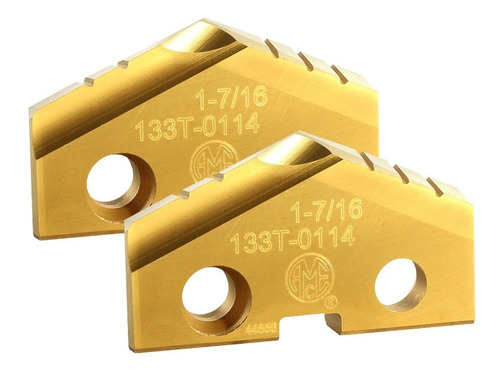 2 Insertos No. 3 1-7/16 T-a M4 Tin Allied Machine