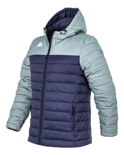 Kappa Campera Lifestyle Hombre Seddolo Az Marino-gris Ras