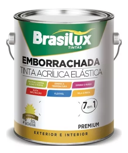 Primeira imagem para pesquisa de tinta emborrachada brasilux
