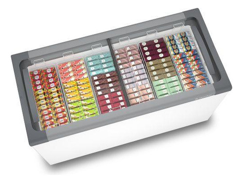 Freezer Horizontal 318 Litros Nf40 220v + 8 Cestos Metalfrio