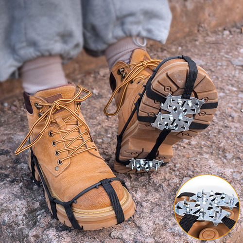 Grampos De Gelo Para Sapatos E Botas 24 Pontas L