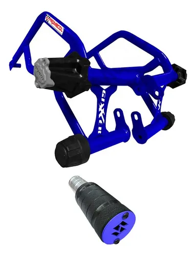 Defensa Stunt Gixxer 150 Fi + Slider Exosto + Obsq Promecol
