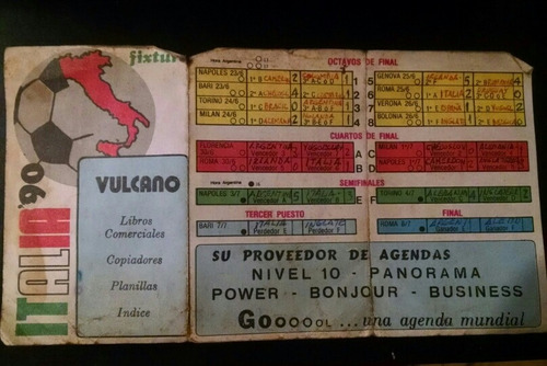 Fixture Italia 90 Original