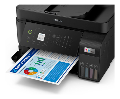 Impresora Multifunción A Color Epson Ecotank L5590 Con Wifi