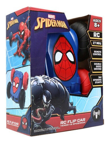 Carrito A Control Remoto Spiderman Vs Venom 360 Grados