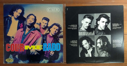 Color Me Badd Cmb 1991 Disco Lp Vinilo Brasil