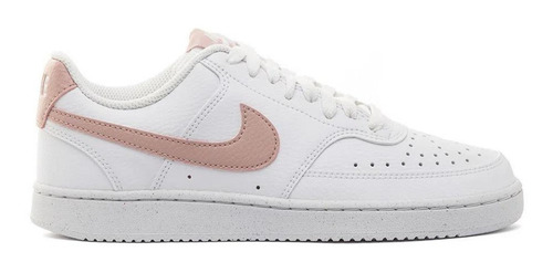 Tênis Nike Court Vision Low White Pink Oxford