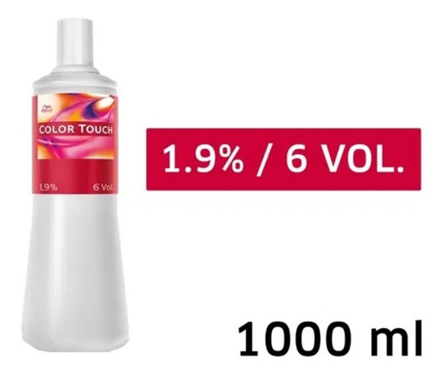 Wella Color Touch Emulsão Reveladora 1,9% 6 Volumes 1000ml