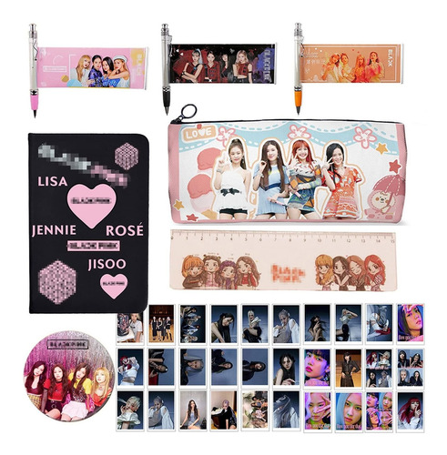 Fans Merchandise Set 1 Cuaderno Estuche 3 Boligrafo Pin