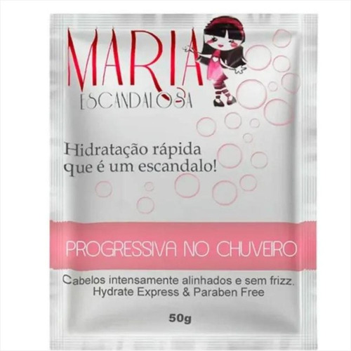 Maria Escandalosa Progressiva No Chuveiro SachĂȘ 50g