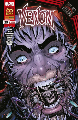 Venom Vol. 25, de Cates, Donny. Editora Panini Brasil LTDA, capa mole em português, 2021