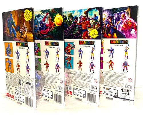 Crawful,spikor,webstor,evil-lyn Wave 3 Cartoon Unpunch. (Usado)