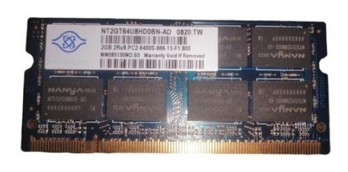 Imagen 2 de 4 de Memorias Ram Latop Ddr2 800mhz Kingston Hynix Adata Samsung