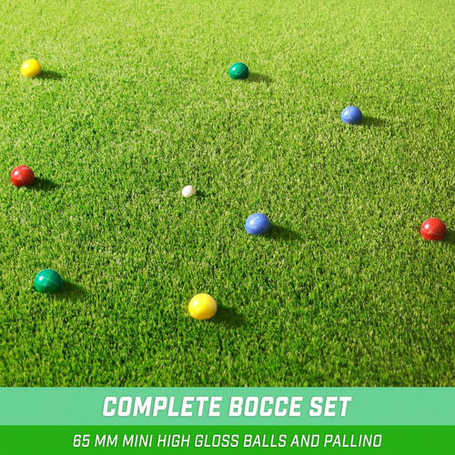 Set De Juego De Petanca Gosports Mini Travel Size Con 8 B...