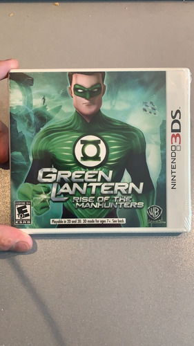Green Lantern Rise Of The Manhunters Sellado 3ds