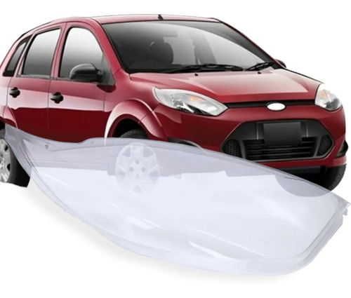 Lente Optica Acrilico P/ Ford Fiesta One 2010 2011 2012 2013