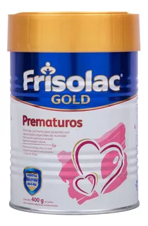 Leche de fórmula en polvo Frisolac Gold Prematuros en lata de 1 de 400g a partir de los 0 meses