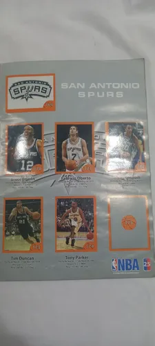 Álbum De Figuritas Nba 2005/06. (187 Figuritas Pegadas.) (Usado)