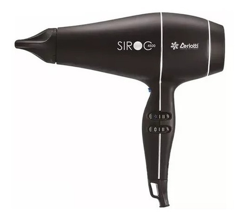 Secador De Pelo Ceriotti Siroc 4500 Negro 220v