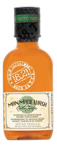 18.21 Man Made Original Spiced Vanilla - Gel De Bano 3 En 1,