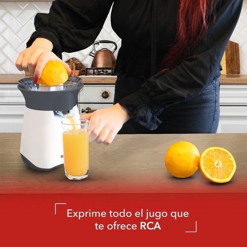 Rca Exprimidor De Cítricos Eléctrico Rc-8004 Blanco/gris