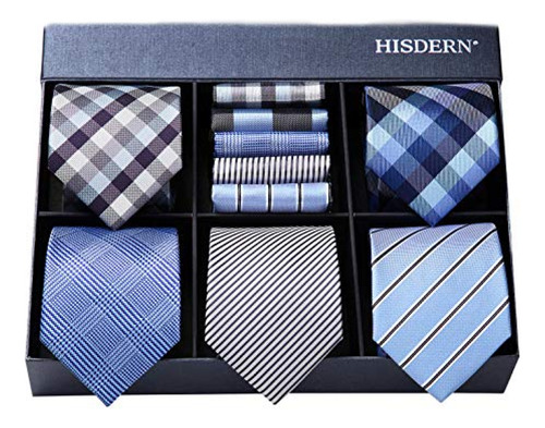 Corbata Para Hombre Hisdern Lote De 5 Piezas De Corbata De S