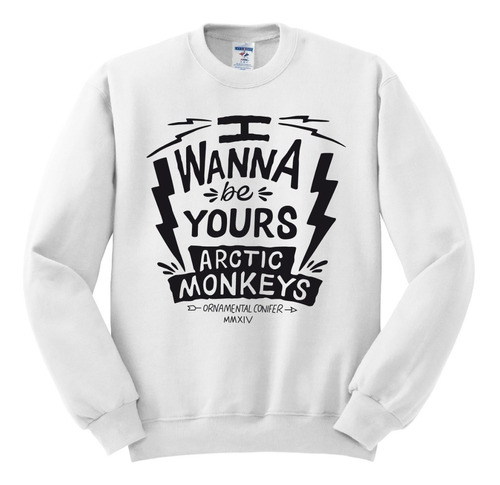Sudadera Arctic Monkeys I Wanna Be Yours Envio Gratis