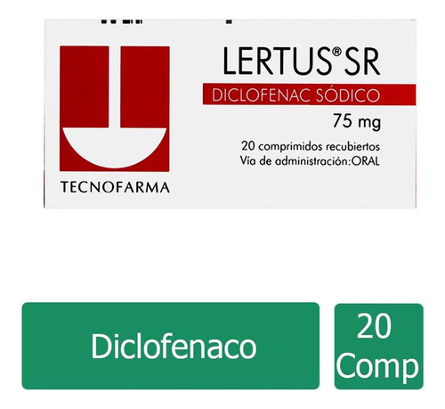 Lertus Sr 75 Mg Caja Con 20 Cápsulas