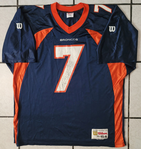 Jersey Broncos Denver Nfl Wilson John Elway 2xl (Usado)