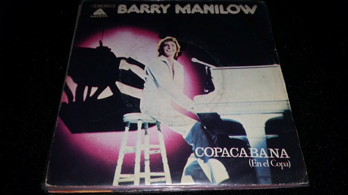 Barry Manilow Copacabana En El Copa Vinilo Simple 1978