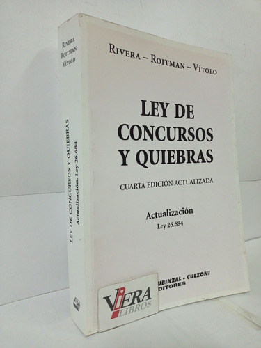 Ley De Concursos Y Quiebras. Actualización - Vítolo / Rivera