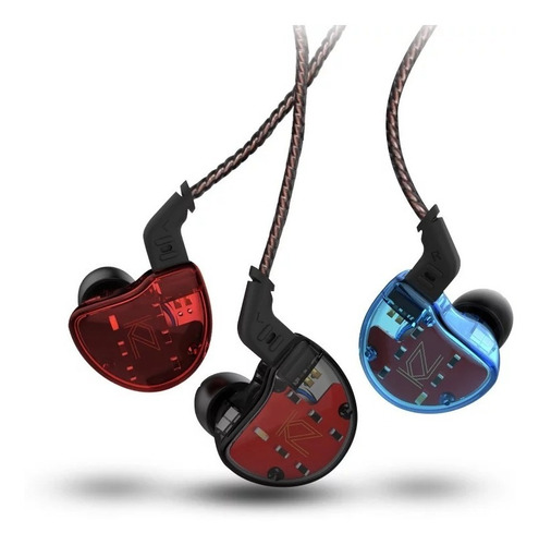 Inear Audífonos Kz Zs10 Monitores Hifi Original + Estuche