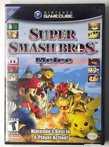 Super Smash Bros. Melee Nintendo Gamecube 2001 B Rtrmx Vj