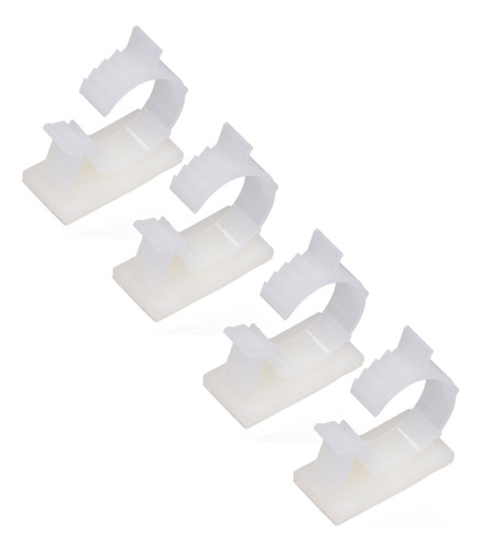 Clip Adhesivo Para Cables, 100 Piezas, Ajustable, Gestión, N