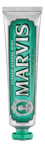Pasta De Dientes Marvis Classic Strong Mint 110 Ml (paquete