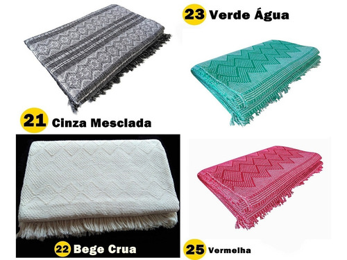 Kit 2 Manta Gigante Para Sofá Algodão 2,40x1,80 Varias Cores
