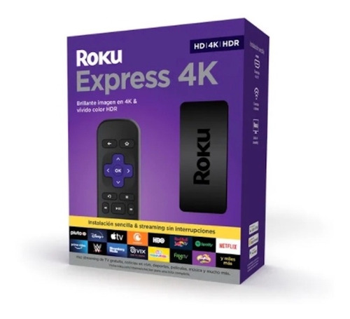 Roku Express 4k Dispositivo De Streaming Hd / 4k / Hdr