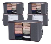 Comprar Pack X5 Organizador De Tela Funda Sabanas Mantas Acolchados®