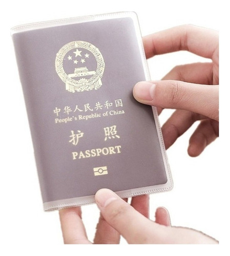 Set 3 Porta Pasaporte Funda De Pasaporte Y Visa Transpar [u]