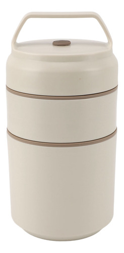 Tarro Aislante Para Alimentos De Acero Inoxidable De Doble C