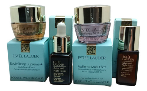 Estée Lauder Advanced Set De 4 Productos Mini En Sus Cajas