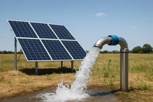 Kit Bombeo Agua Solar 10 M3/dia Control Y Paneles Incluido