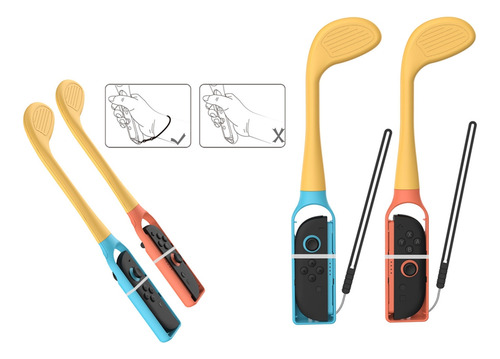 Palos De Golf Para Switch 2 Joy-con, Accesorios Deportivos P