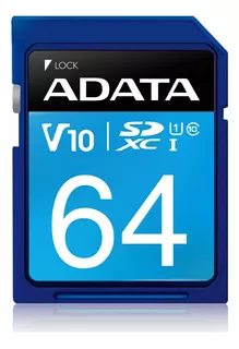 Tarjeta de memoria Adata ASDX64GUICL10-R Premier 64GB