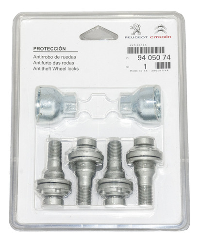 Kit Tornillos De Seguridad Antirrobo Peugeot 208 1.6 Allure