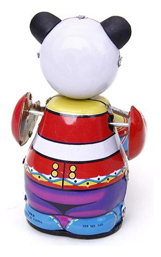 Panda Drummer Toy Coleccionable Con Llave