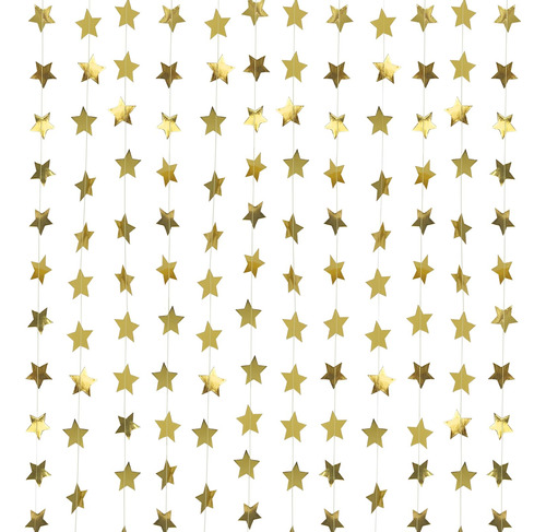 Estrella Brillante Colgante De 156 Pies, 12 Piezas De Guirna